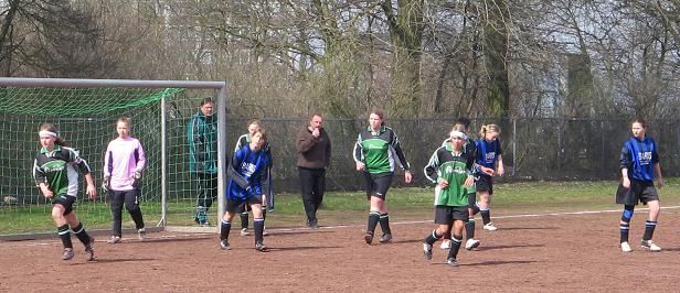 endlich nicht verloren. 0:0 gegen Finkenwerder am 17. 04. 2006